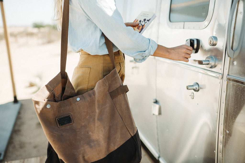 Neelum 40L Giant Tote- Waxed Canvas Bag