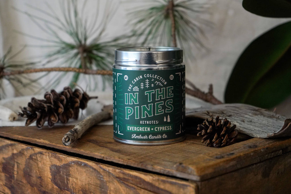 In The Pines | Evergreen + Cypress 14oz Soy Candle
