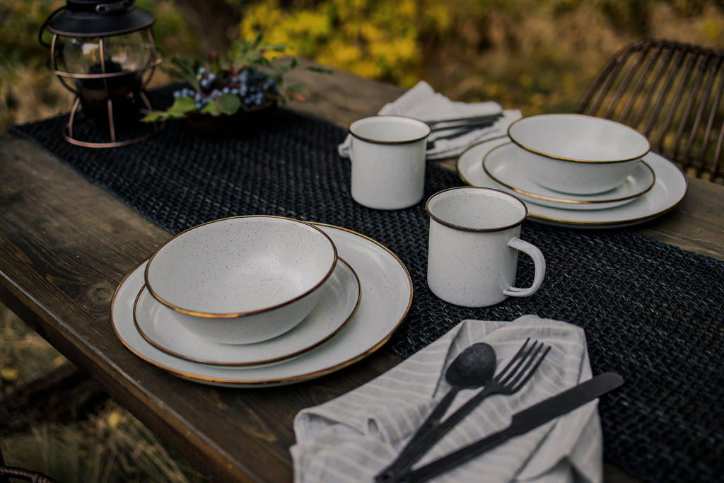 Enamel Cup (Set of 2) - Tea & Coffee Mug