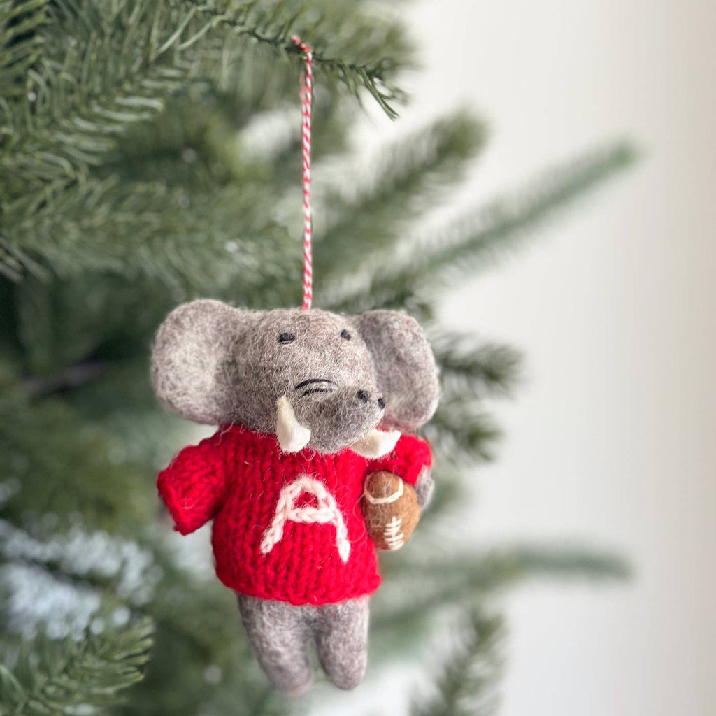 College Football Collection - Alabama Elephant Ornament