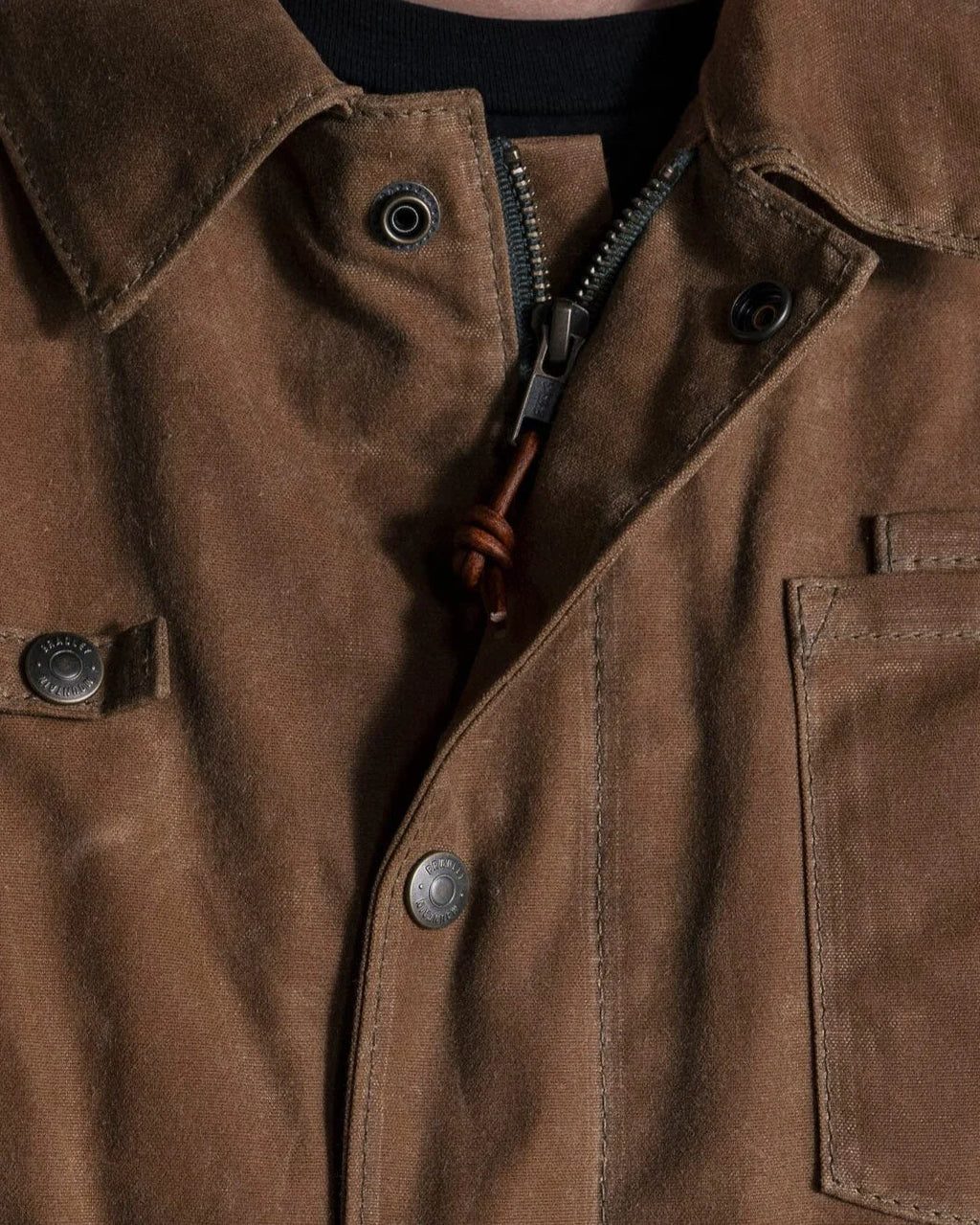Cabin Jacket w/ Zipper - Brush Brown