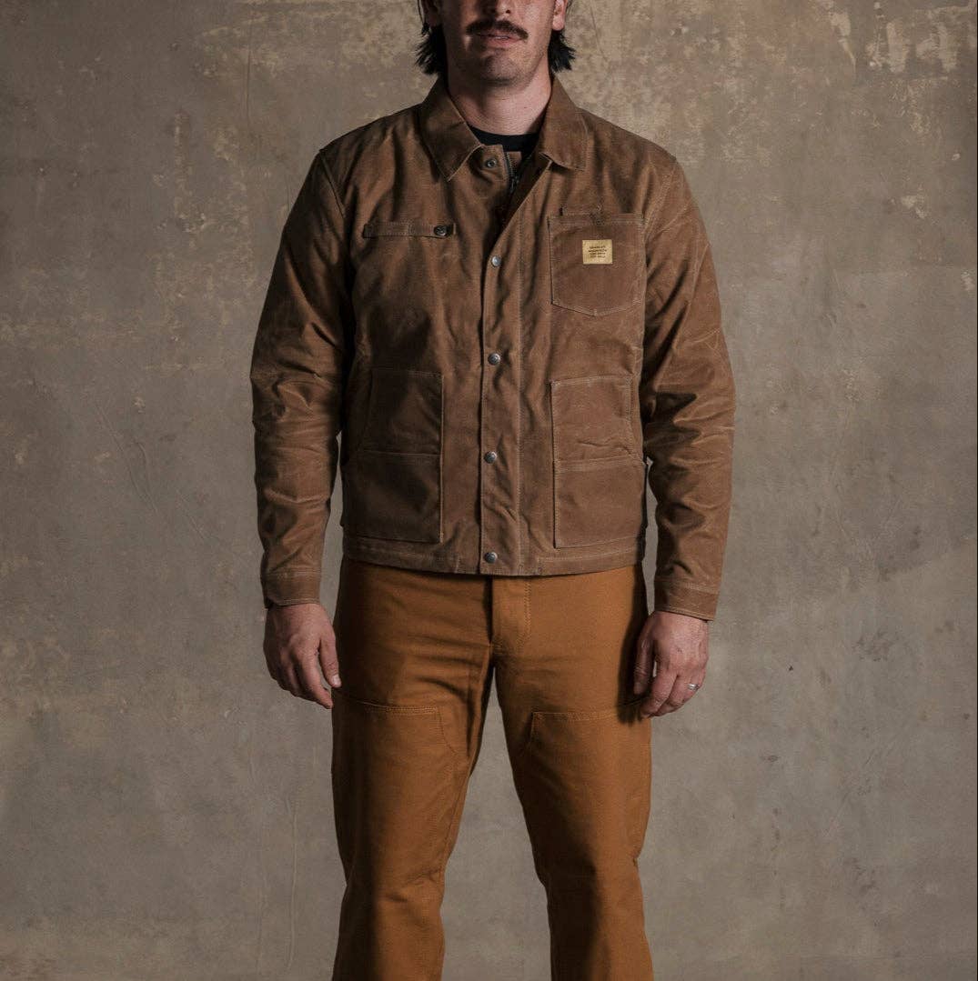 Cabin Jacket w/ Zipper - Brush Brown