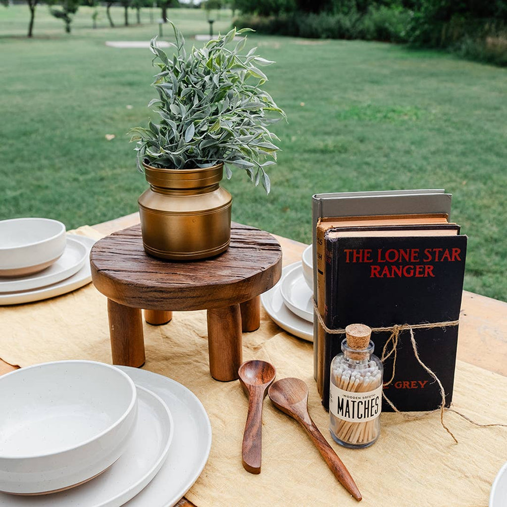 Carved Spoons Set of 3