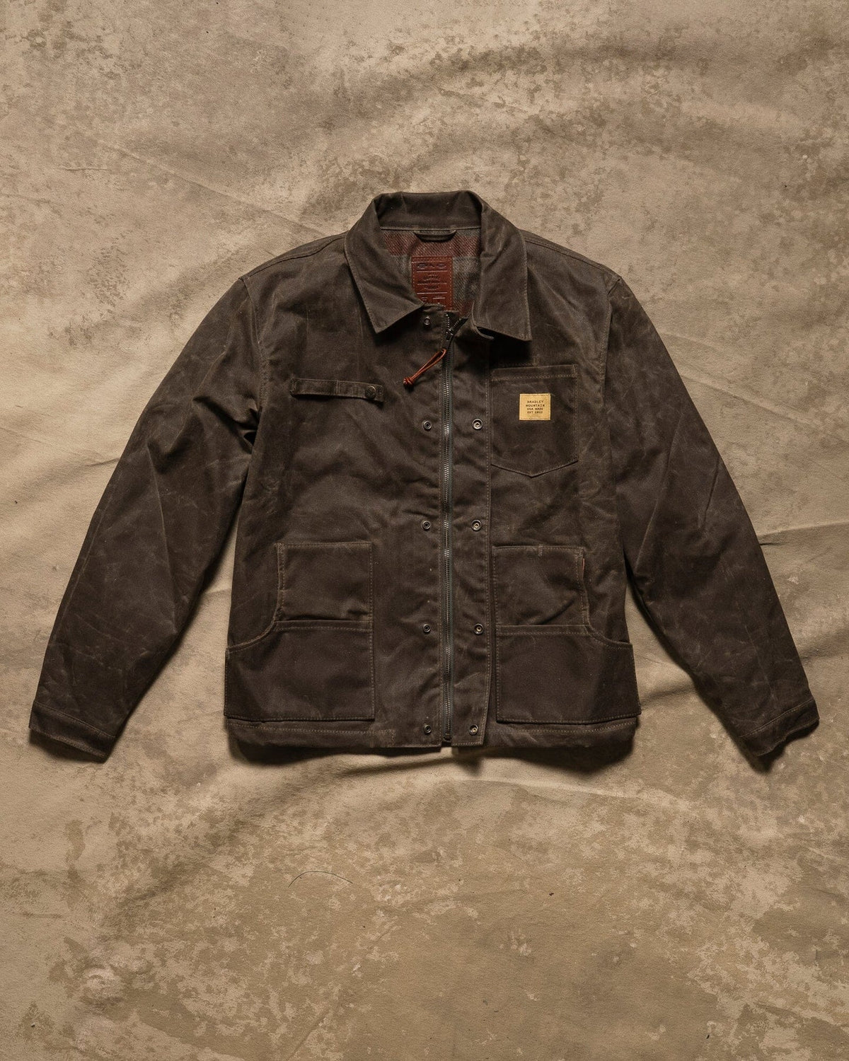 Cabin Jacket w/ Zipper - Oak