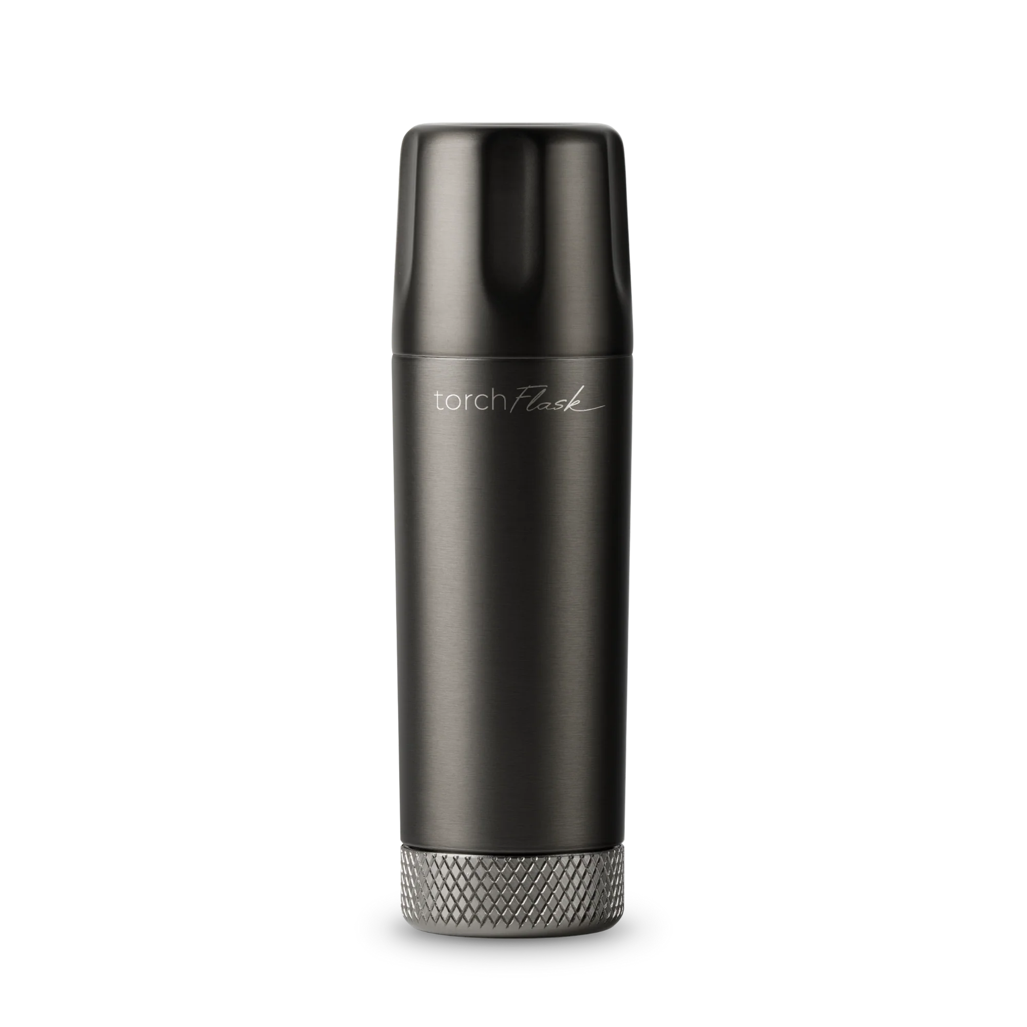 High Camp Torch Flask Gunmetal 9oz - New Flip Lid Technology