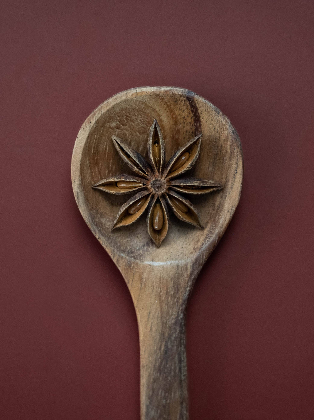 Carved Spoons Set of 3