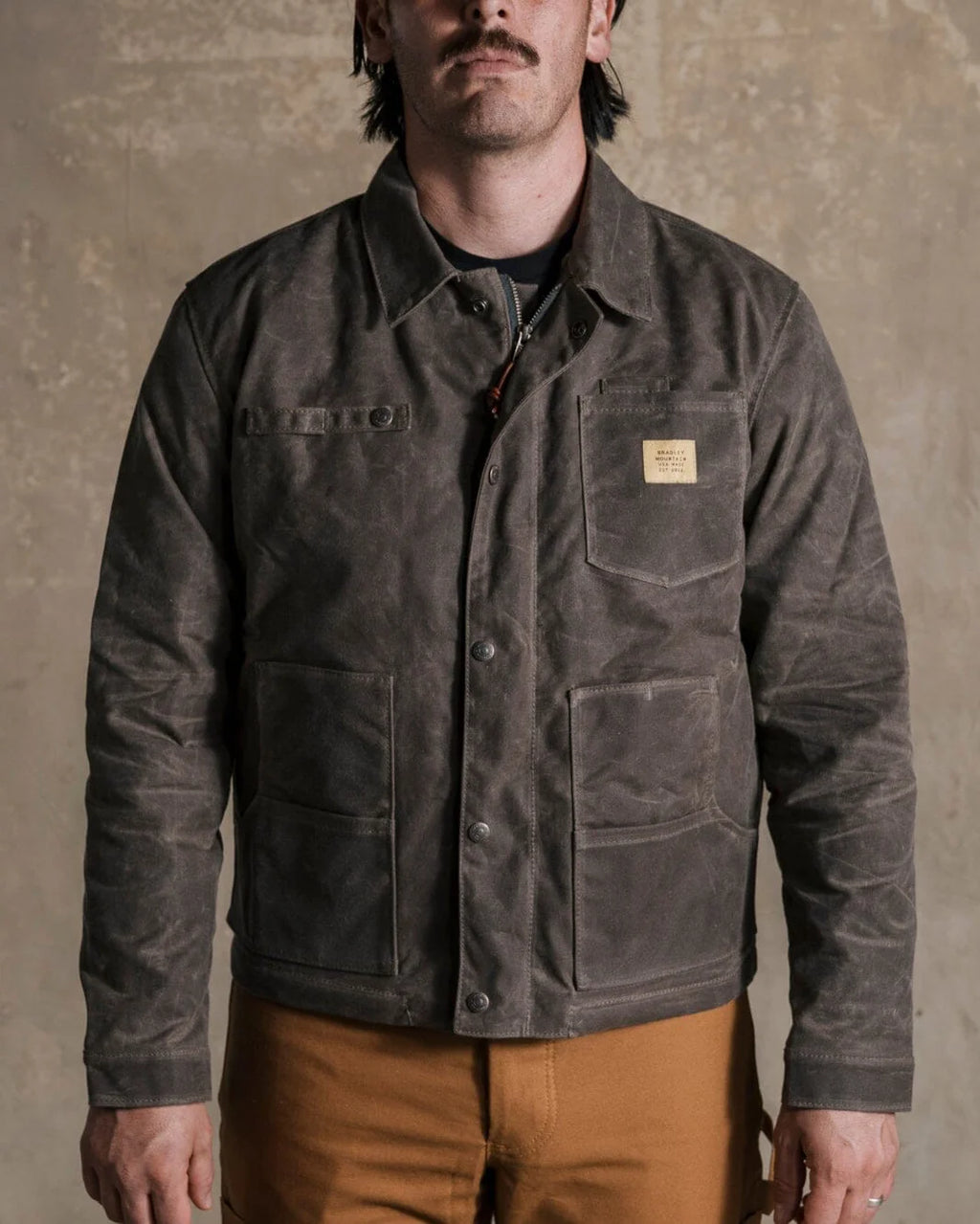 Cabin Jacket w/ Zipper - Oak