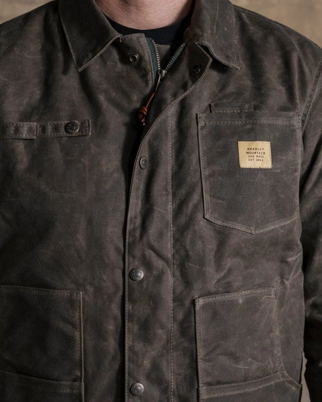 Cabin Jacket w/ Zipper - Oak