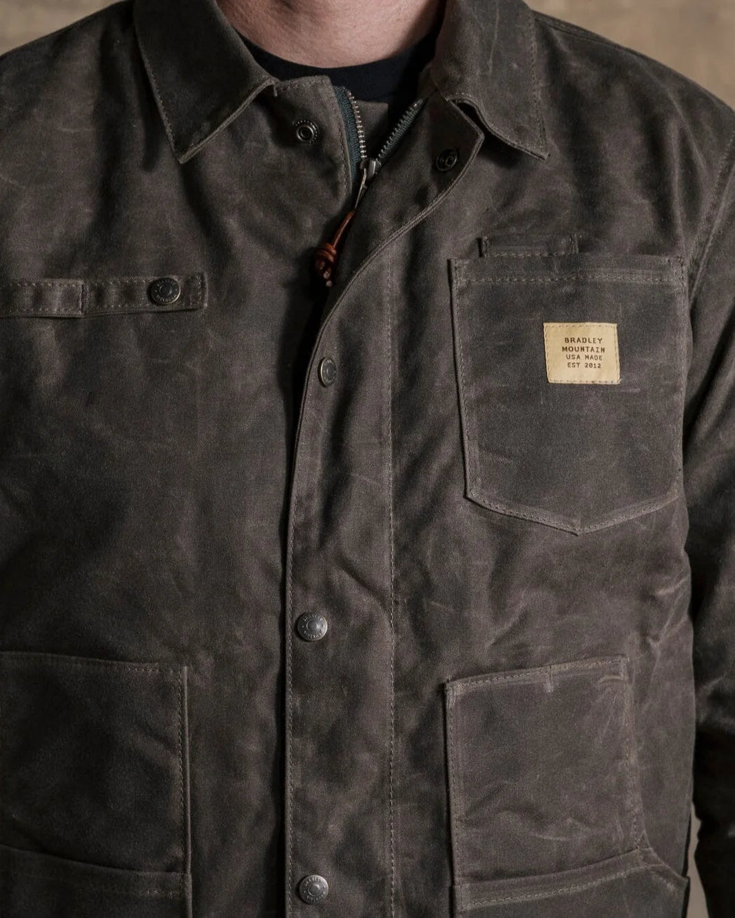 Cabin Jacket w/ Zipper - Oak