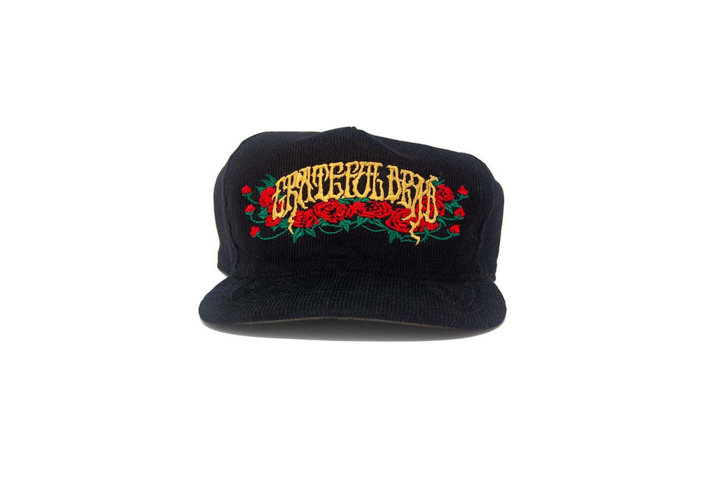 Ampal x Grateful Dead ROSES Black - Snapback