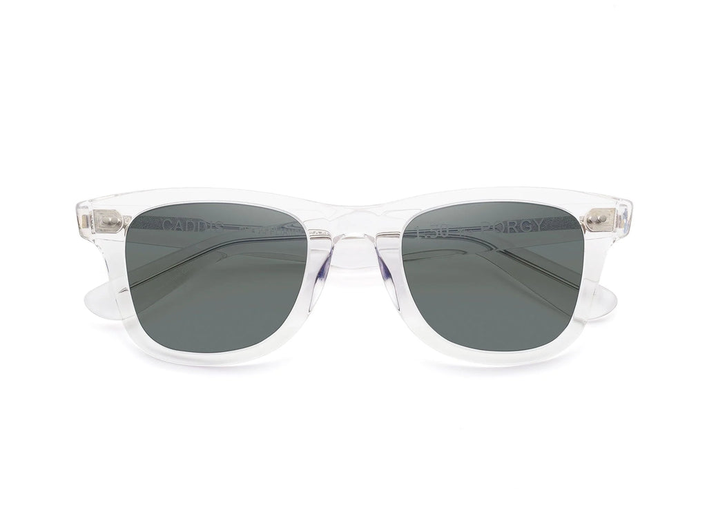 Caddis Porgy Backstage Sunglasses Gloss Vodka - Polarized Grey