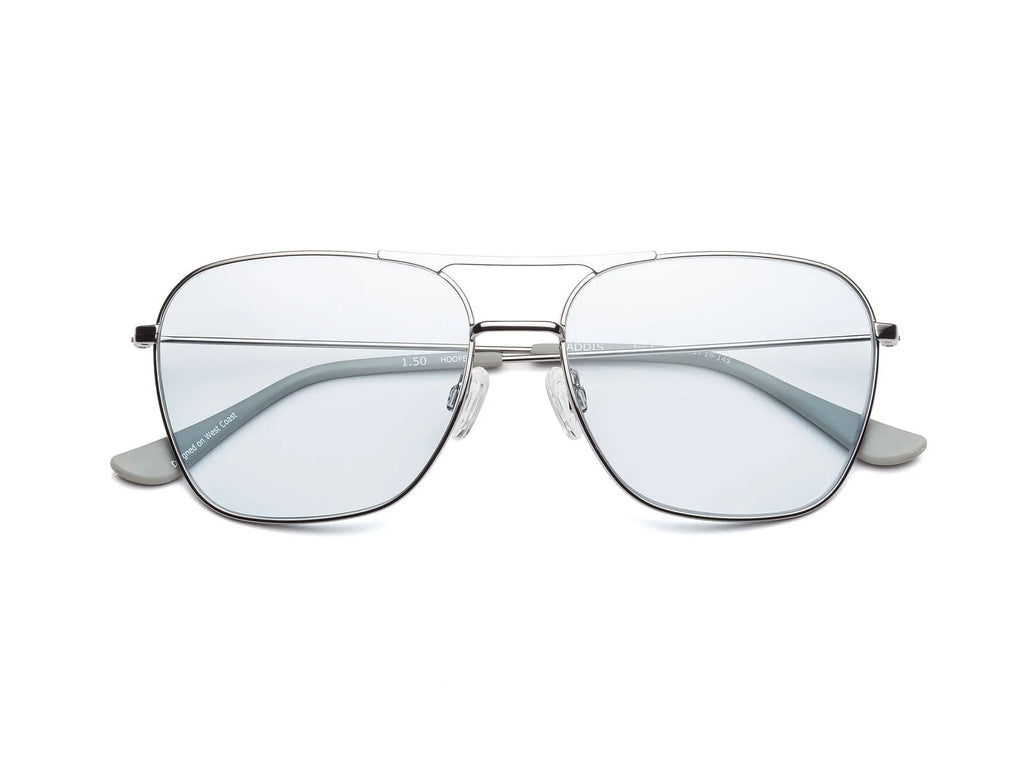 Caddis Hooper Reading Glasses Polished Gunmetal