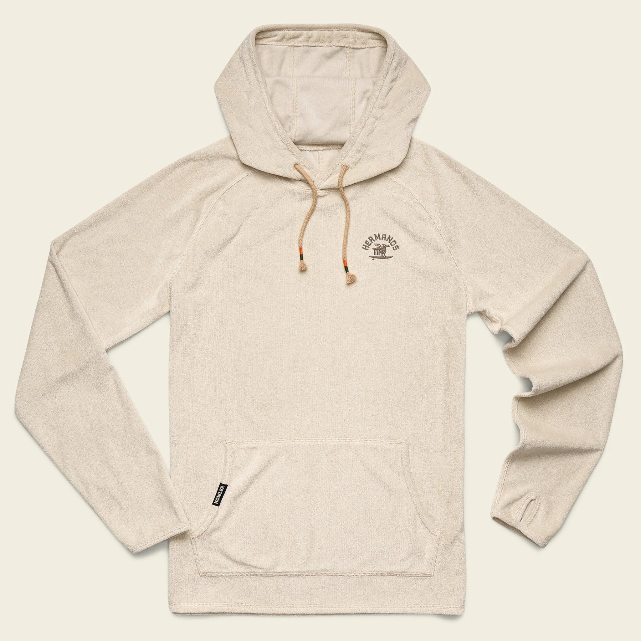 Terrycloth Hoodie - Surfbird - Sand