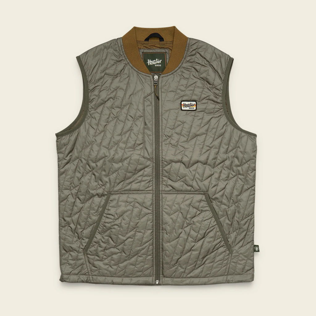 Voltage Quilted Vest - Vetiver