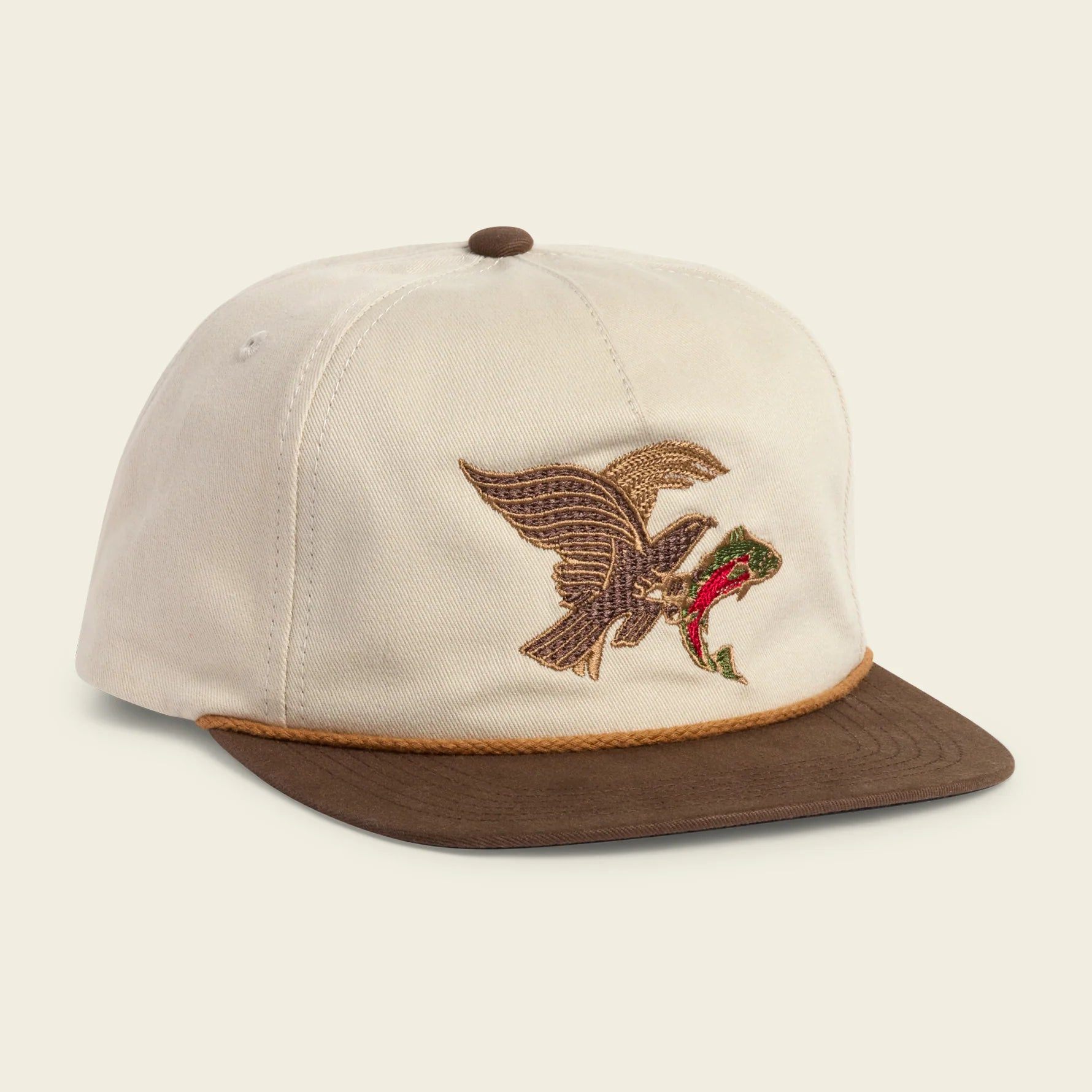 Osprey Prey Stone/Brown Snapback Hat