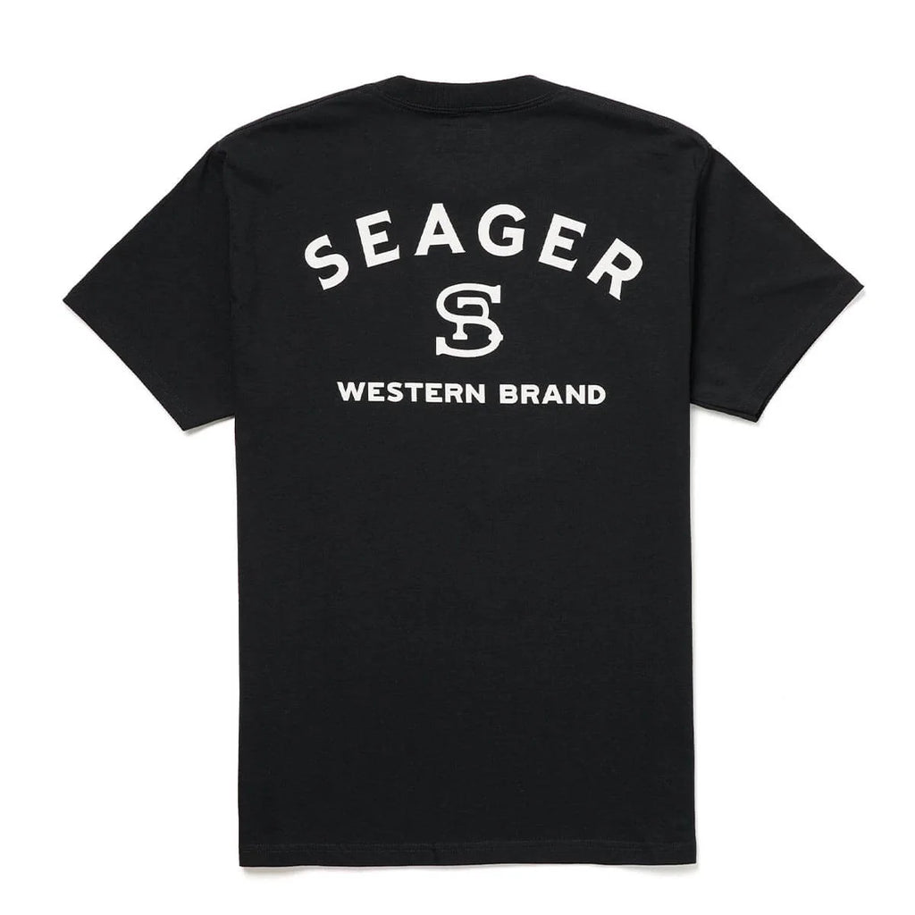 Seager Branded Tee Black