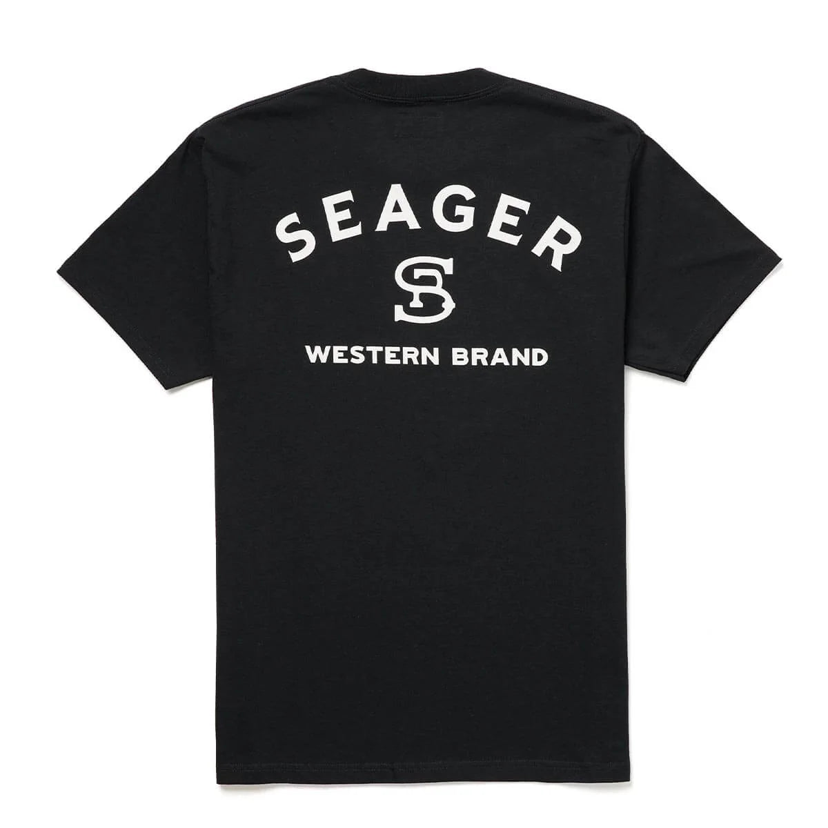 Seager Branded Tee Black