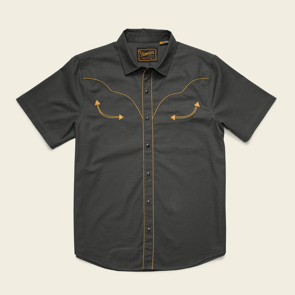 Broncobuster Snapshirt - Antique Black