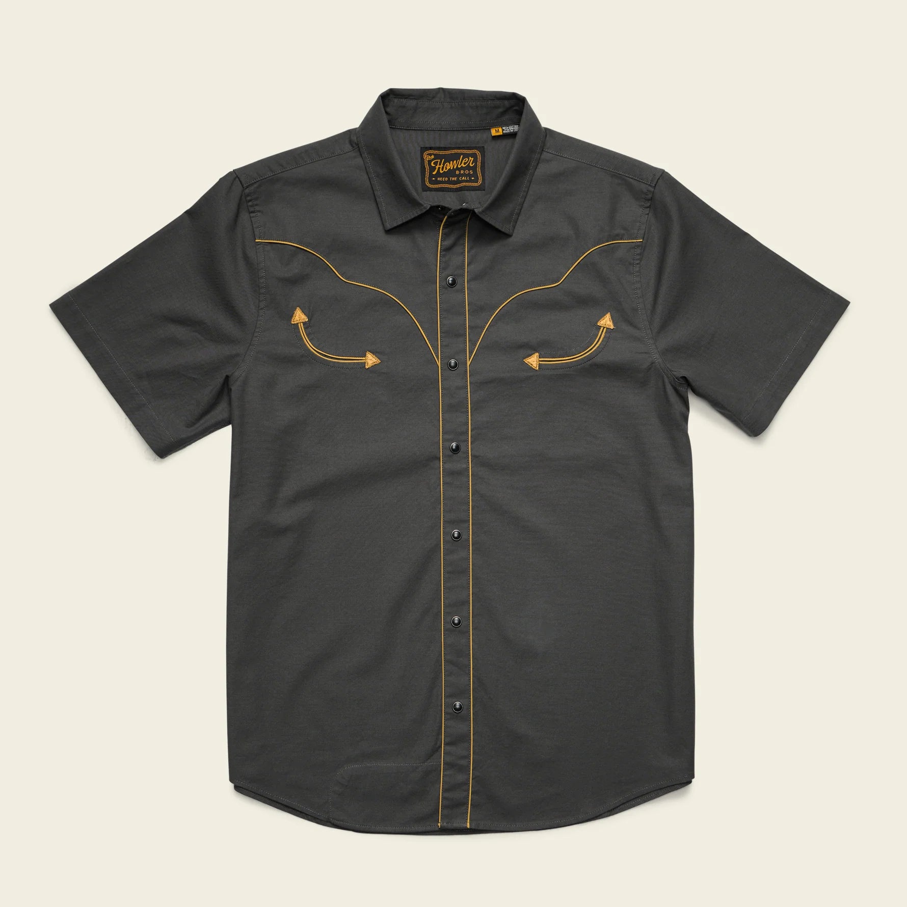 Broncobuster Snapshirt - Antique Black