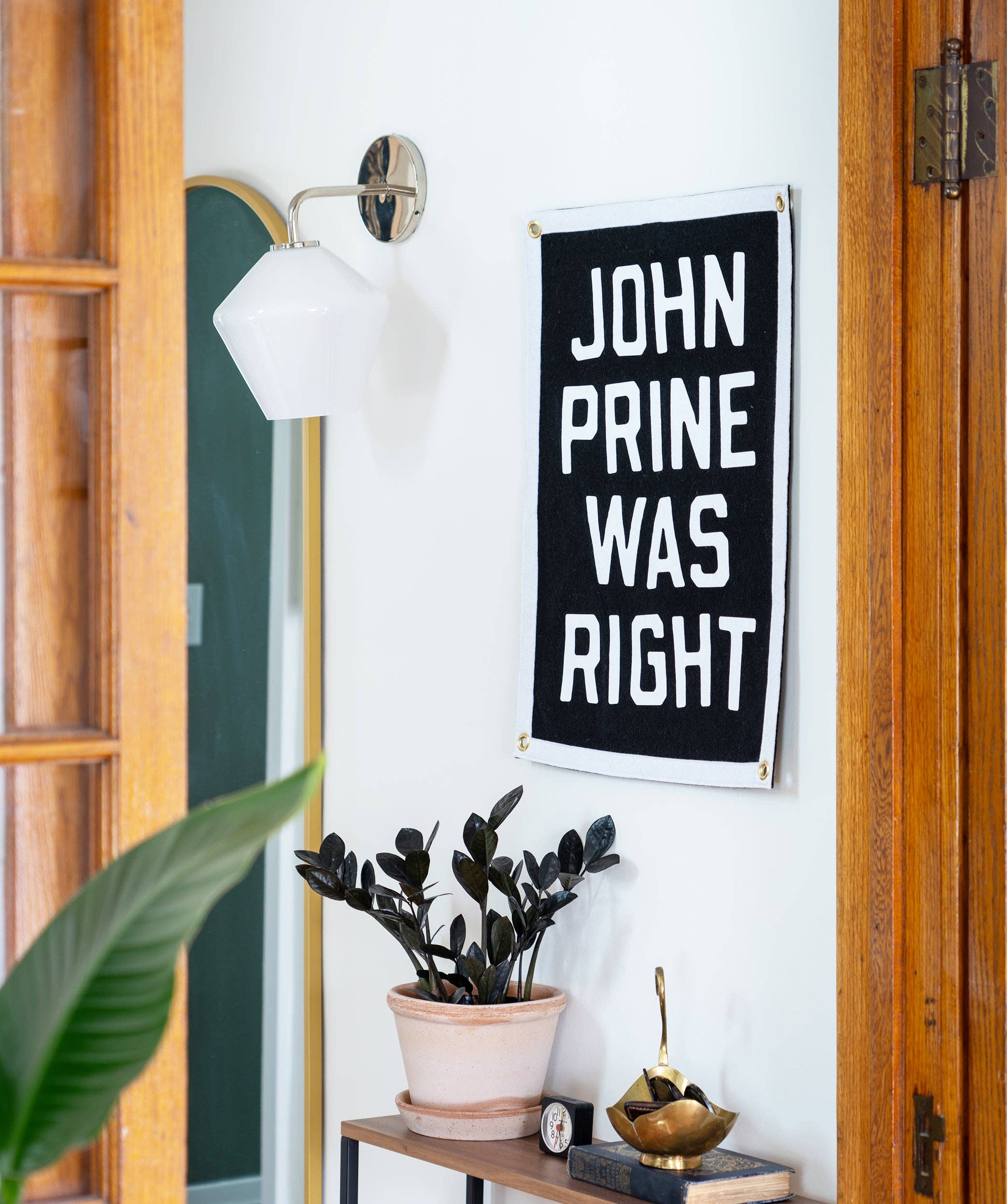 John Prine Was Right Camp Flag • John Prine x Oxford Pennant