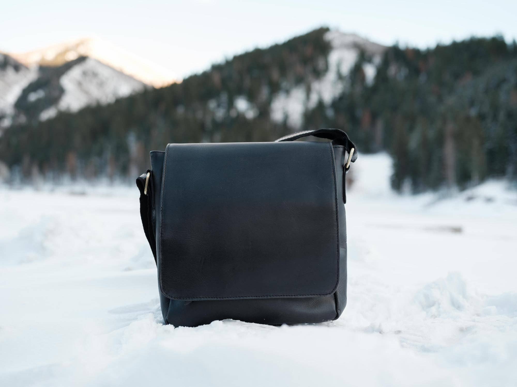 Cordova Buffalo Leather Messenger Bag