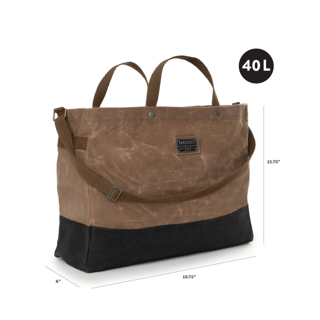 Neelum 40L Giant Tote- Waxed Canvas Bag