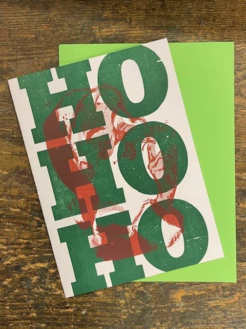 Santa Ho Ho Ho Card