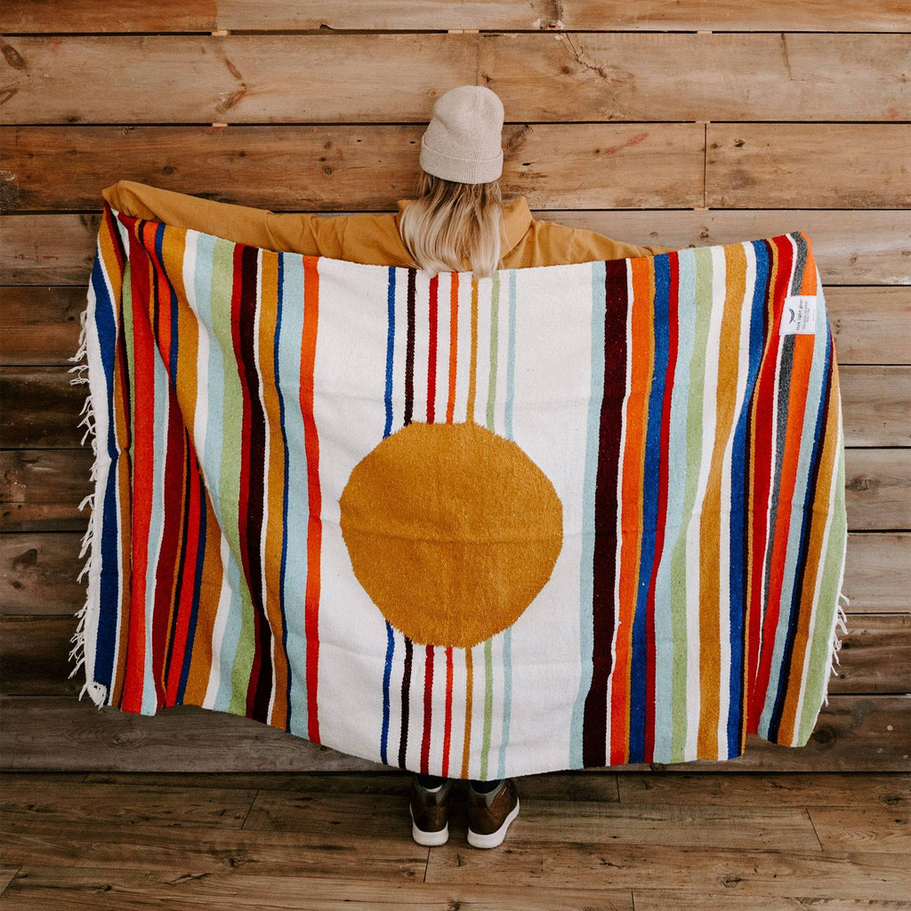 Handwoven Throw Blanket | Halley's Comet
