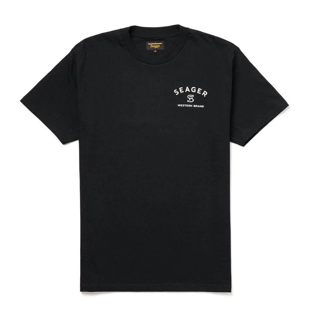Seager Branded Tee Black