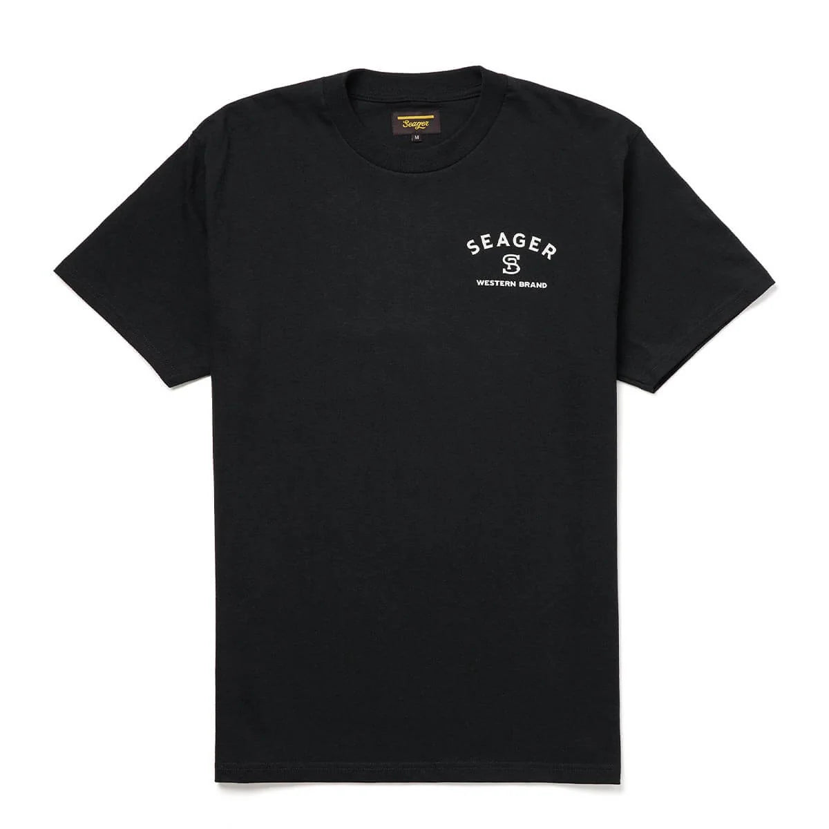 Seager Branded Tee Black
