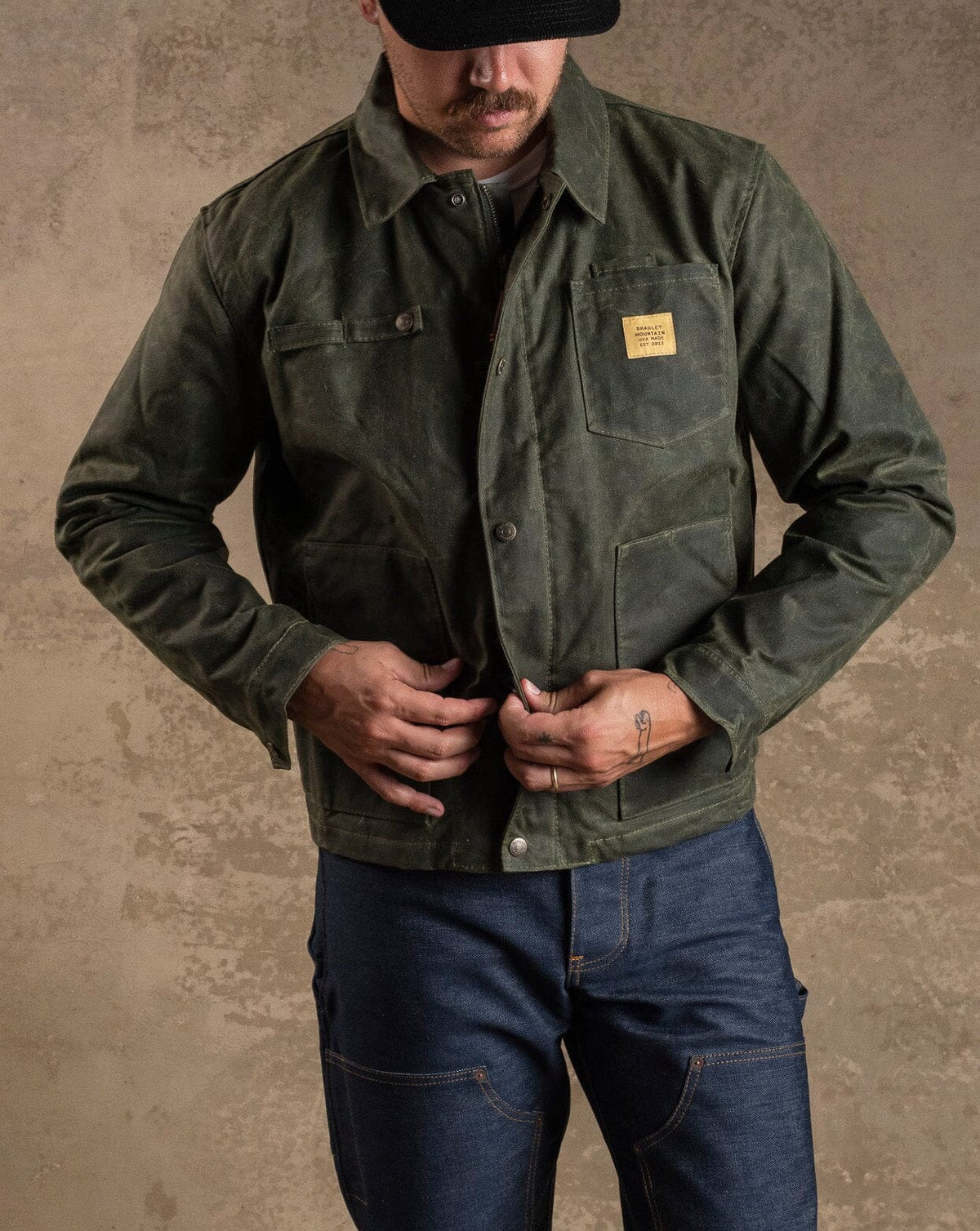 Cabin Jacket w/ Zipper - Forest