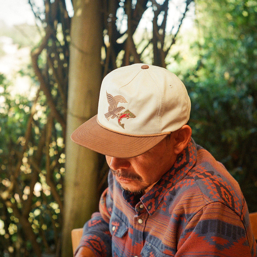 Osprey Prey Stone/Brown Snapback Hat