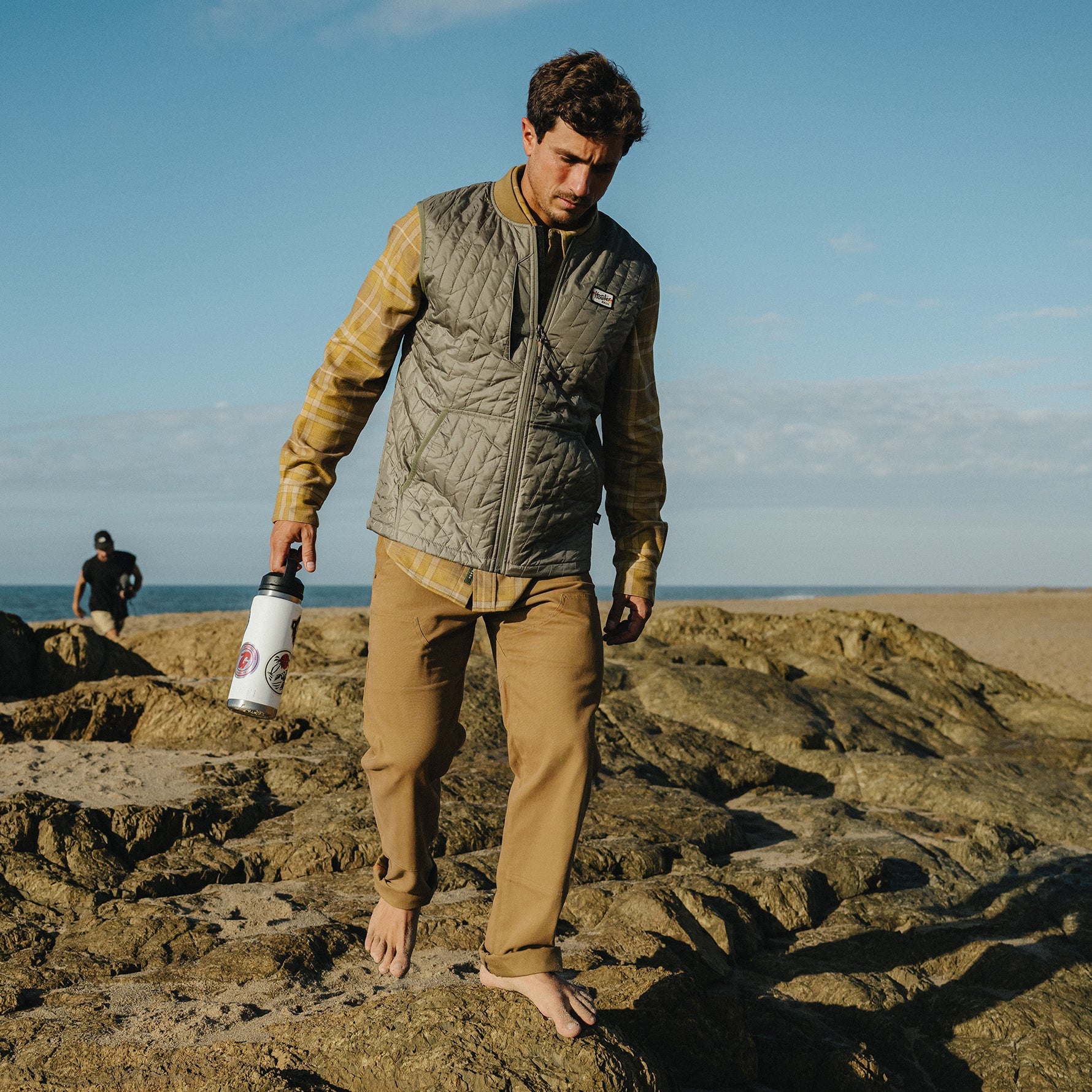 Voltage Quilted Vest - Vetiver