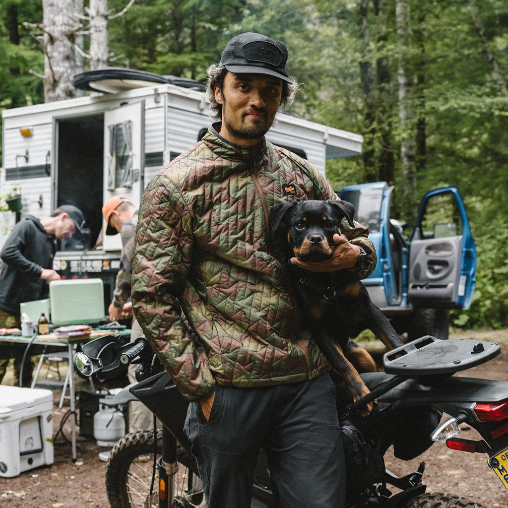 Voltage Quilted Jacket - Mimetico Fatigue