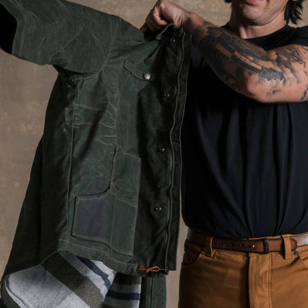 Cabin Jacket w/ Zipper - Forest