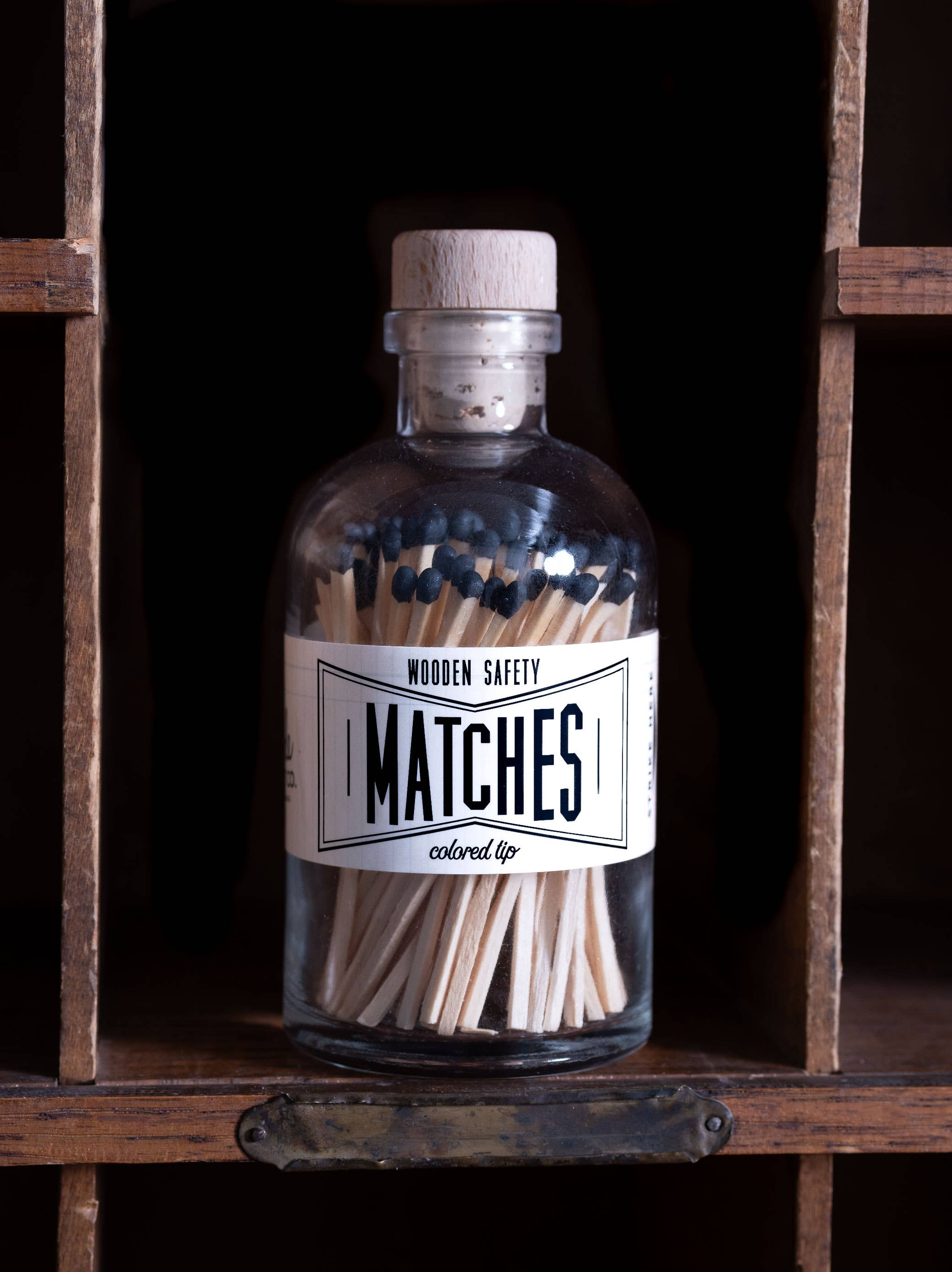 Vintage Apothecary Black Matches