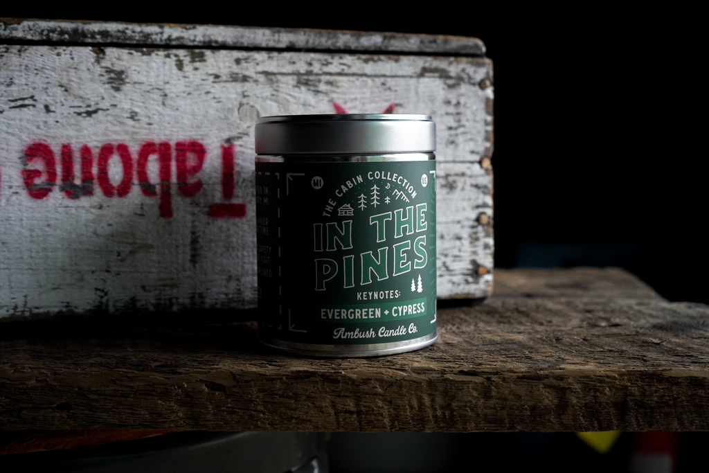 In The Pines | Evergreen + Cypress 14oz Soy Candle