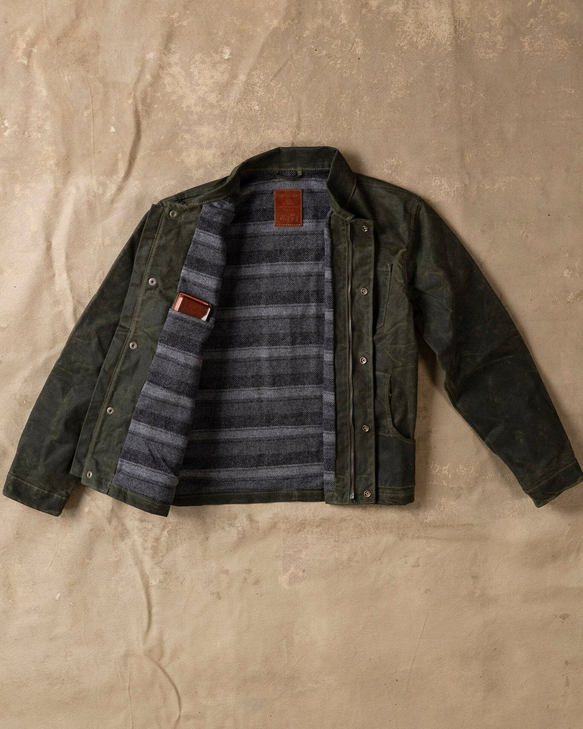 Cabin Jacket w/ Zipper - Forest