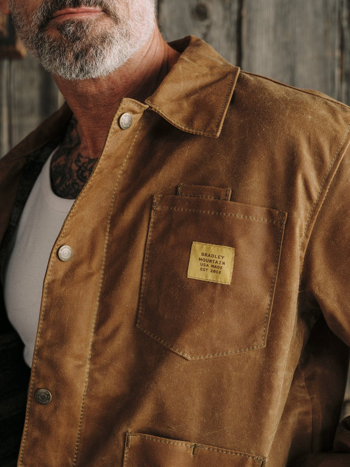 Cabin Jacket w/ Zipper - Brush Brown