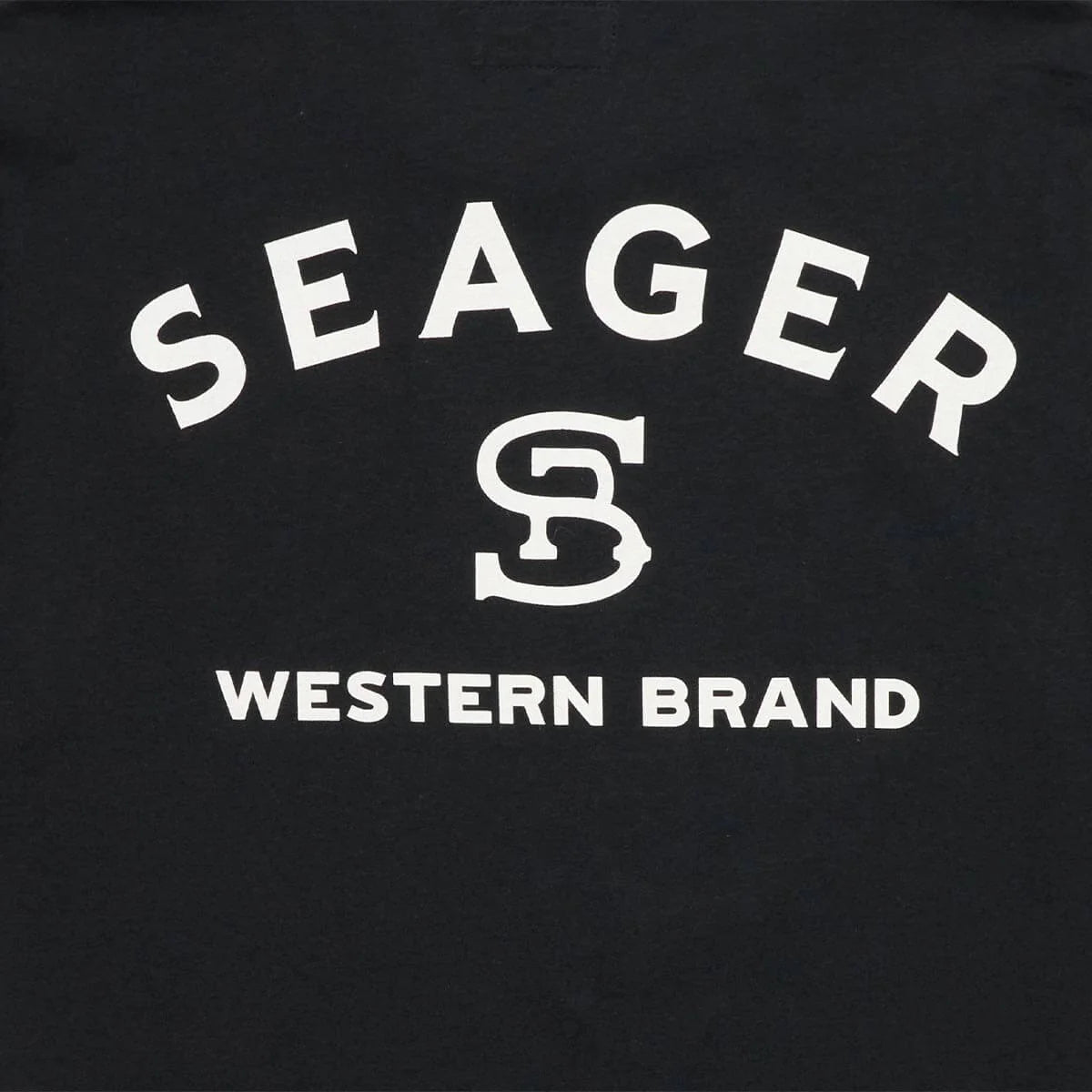 Seager Branded Tee Black