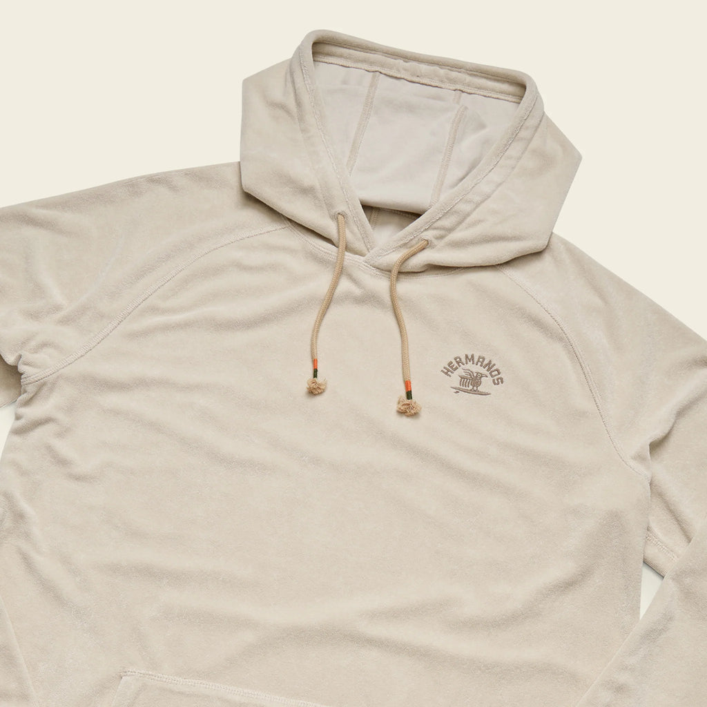 Terrycloth Hoodie - Surfbird - Sand