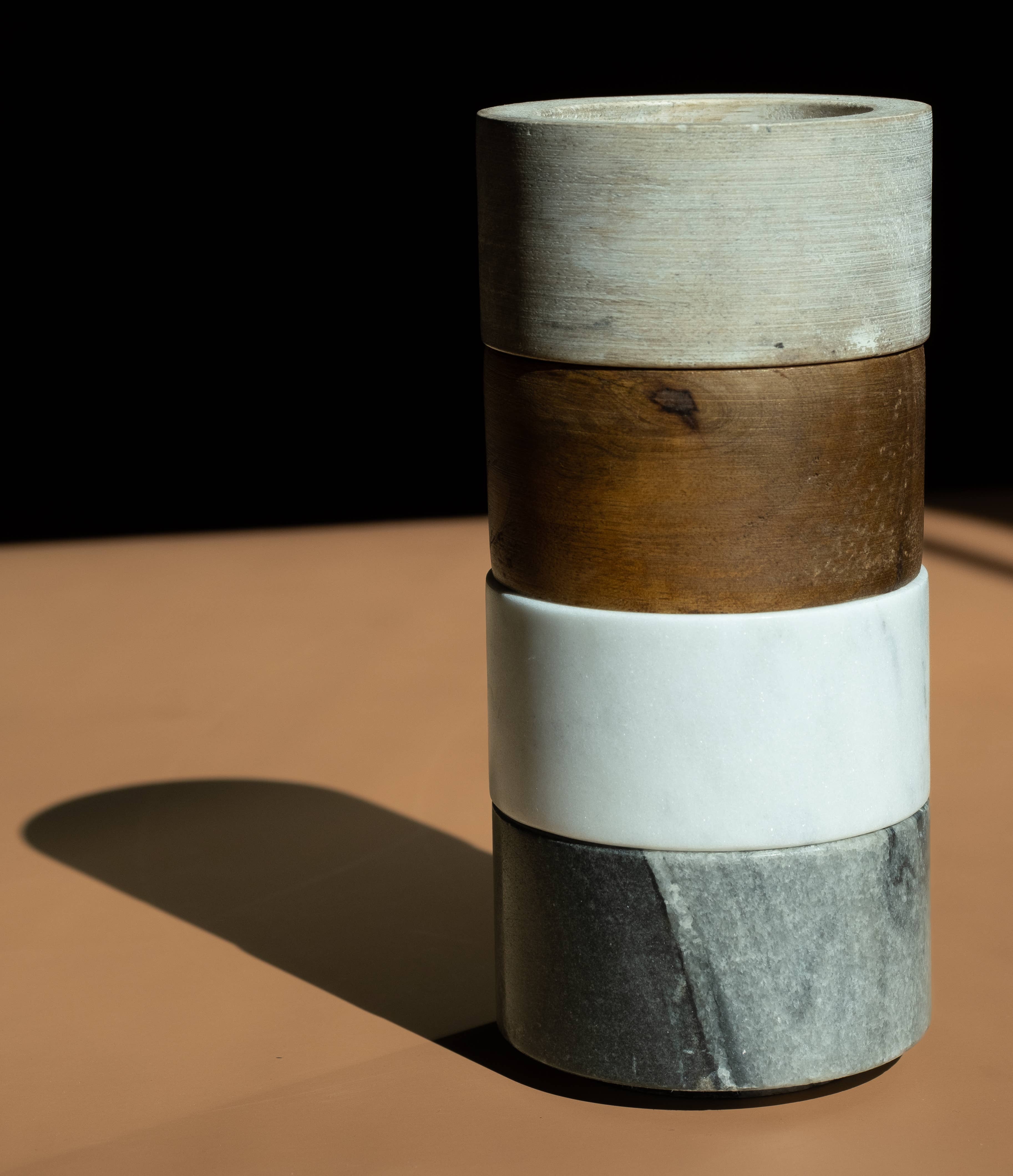 Marble & Wood Mini Board Set