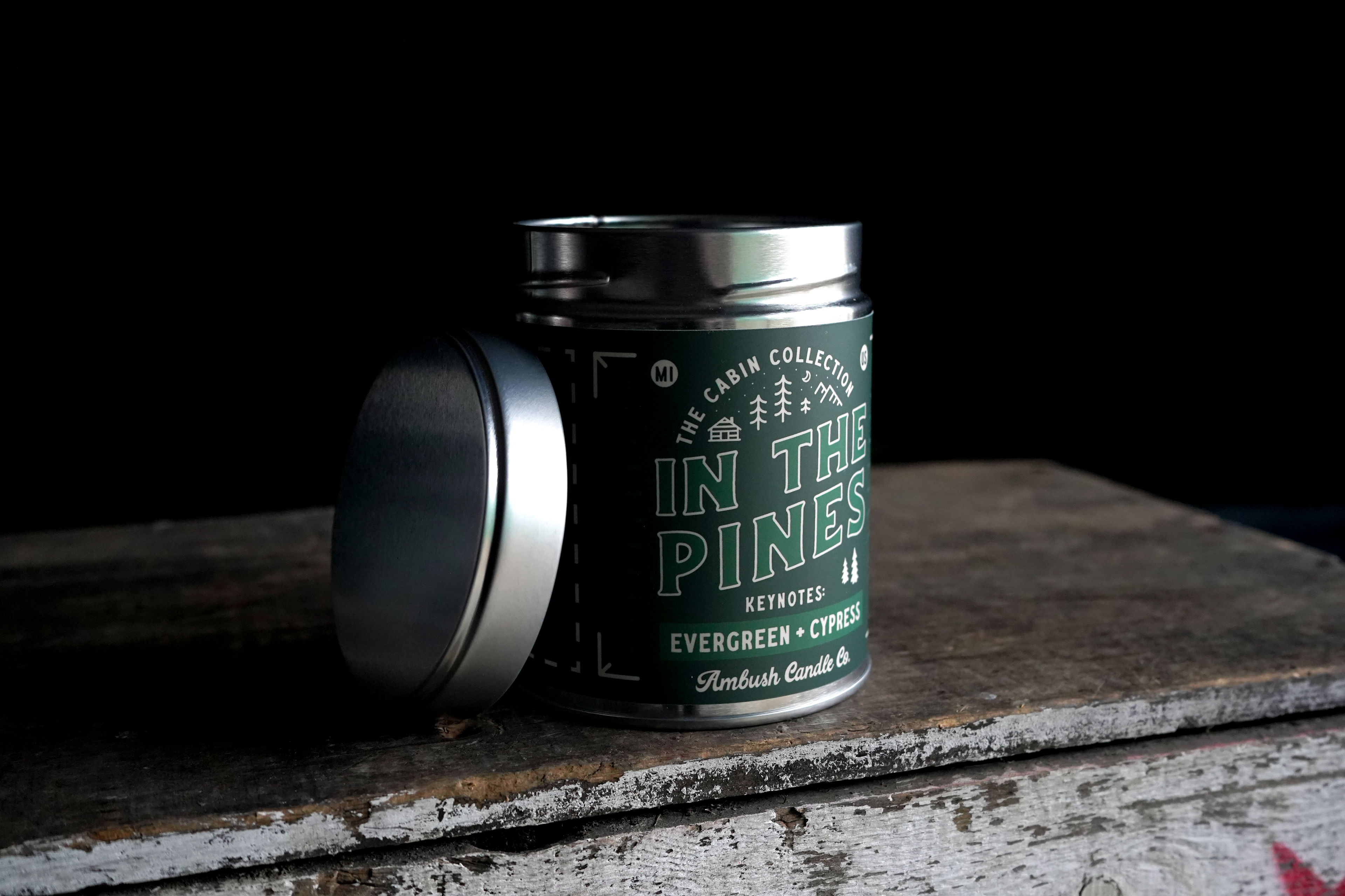 In The Pines | Evergreen + Cypress 14oz Soy Candle