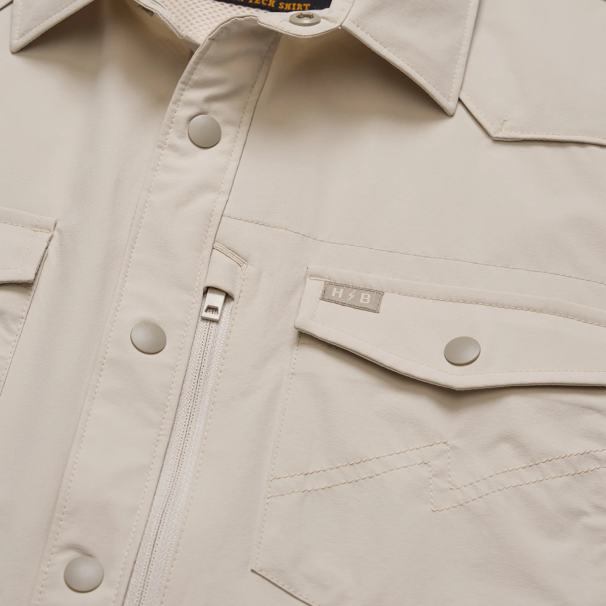Emerger Tech Shirt - Chalk