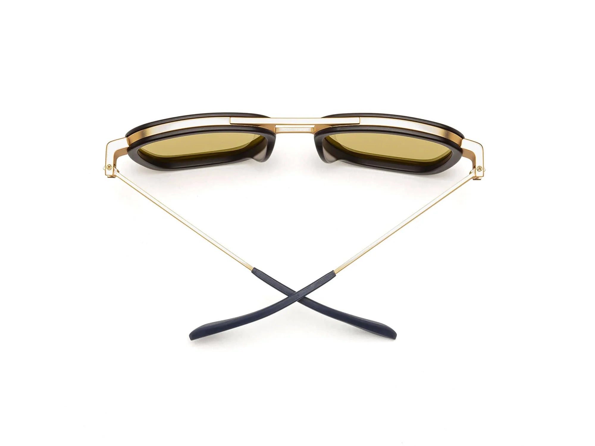 Caddis Bandit Sunglasses - Matte Gold - Matte Black - Zeiss Lightpro Amber