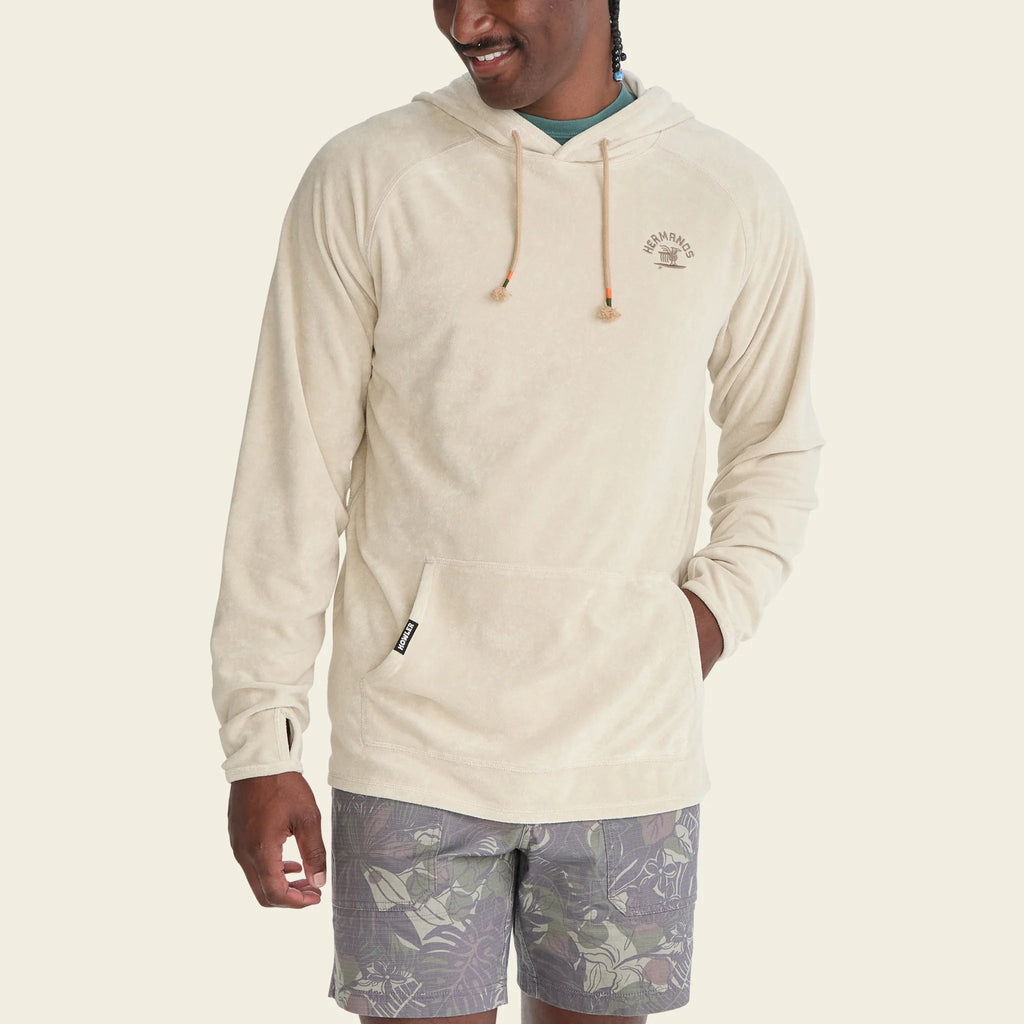 Terrycloth Hoodie - Surfbird - Sand