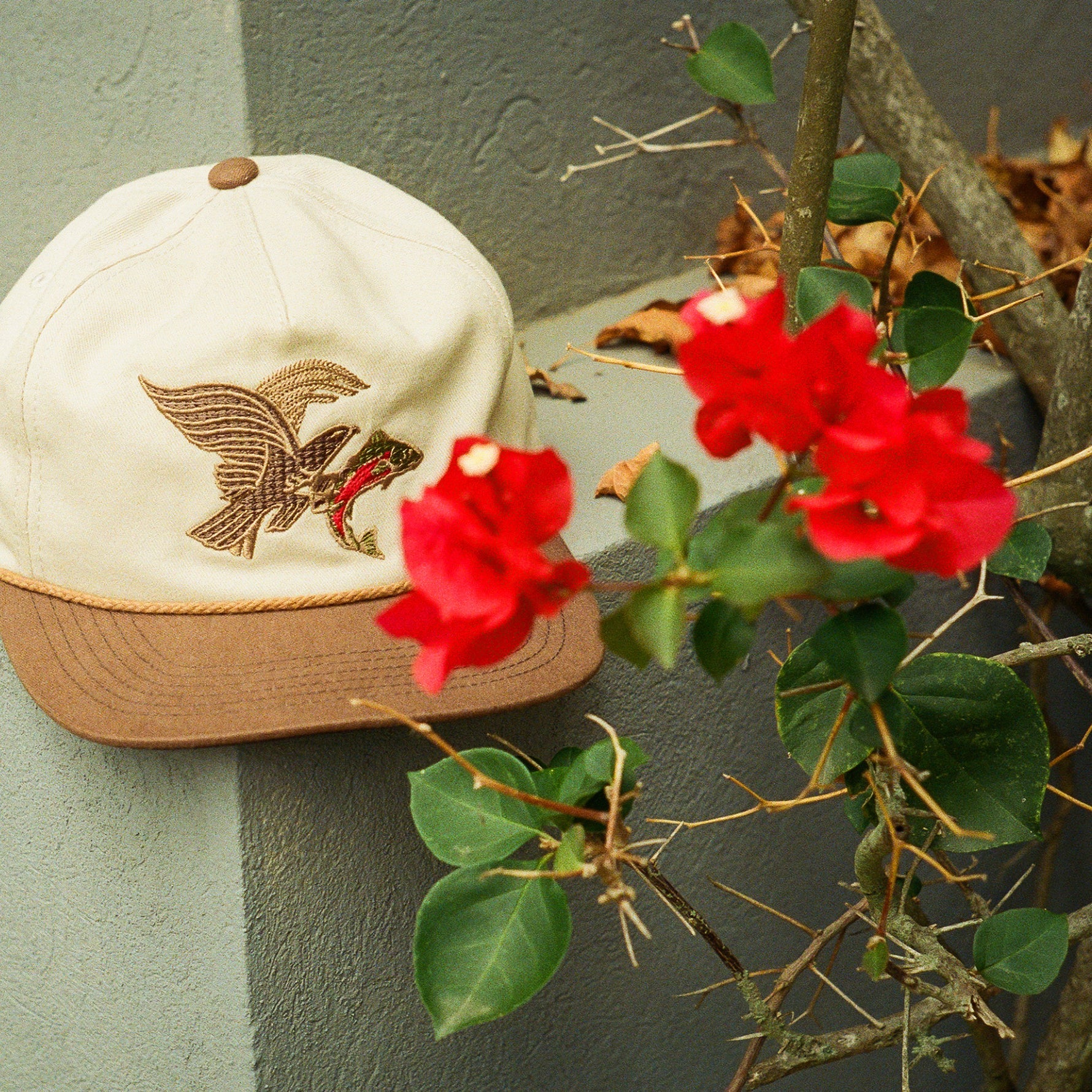 Osprey Prey Stone/Brown Snapback Hat