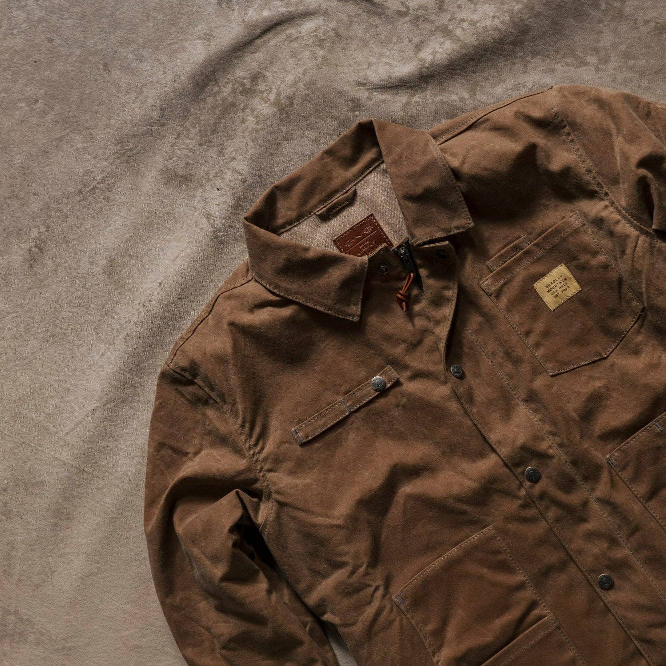 Cabin Jacket w/ Zipper - Brush Brown
