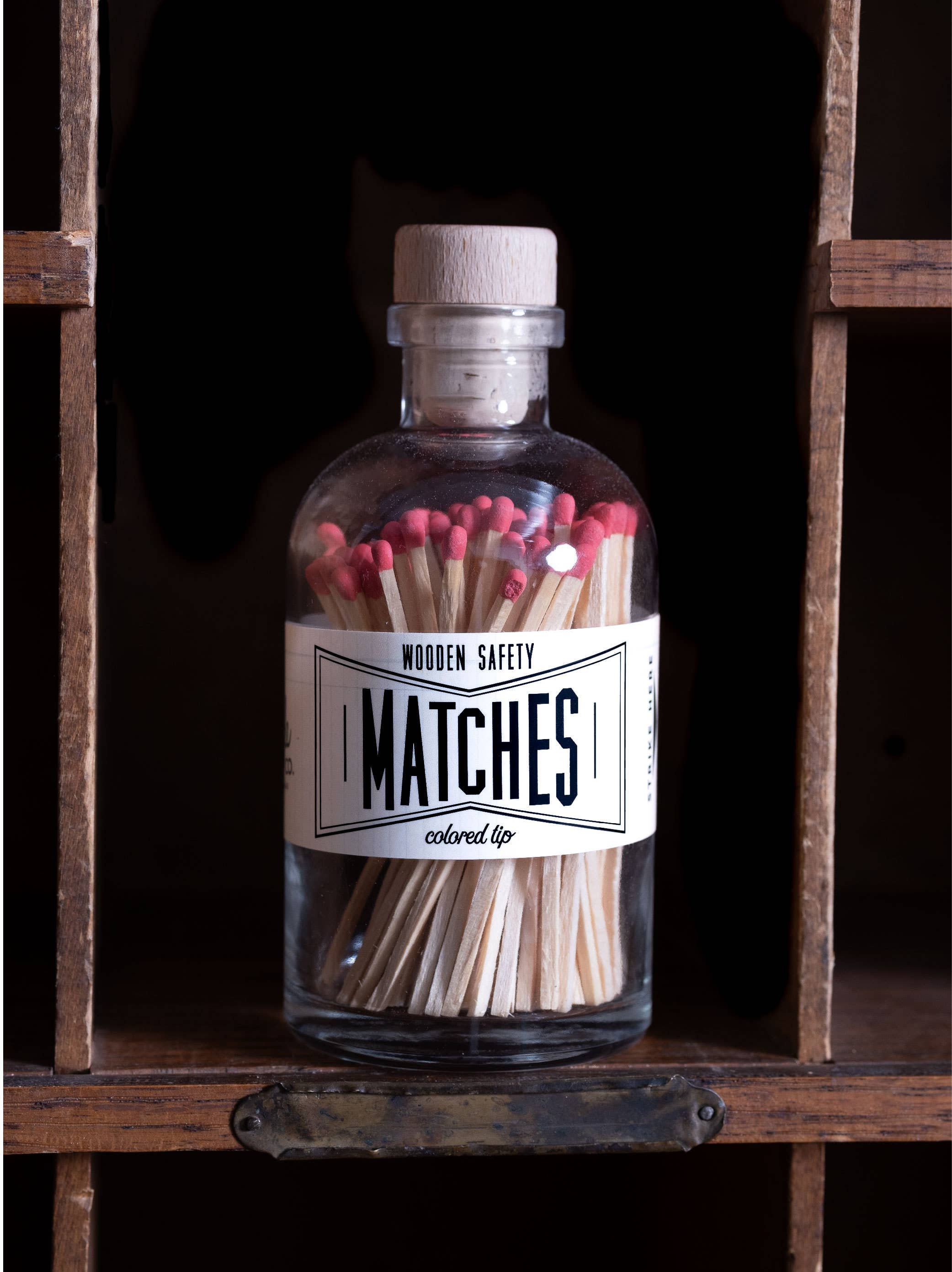 Vintage Apothecary Red Matches