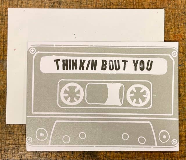 Thinking About You Cassette Card